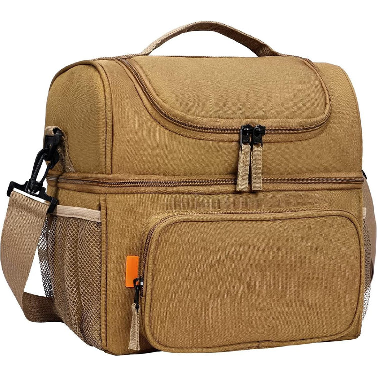 Prep Savour Breeah Mens Insulated Lunch Box Dual Compartment